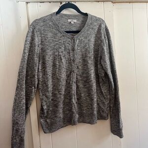 Croft & Barrow Gray Women’s Cardigan Sweater